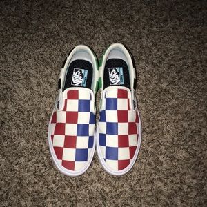 Checkered vans